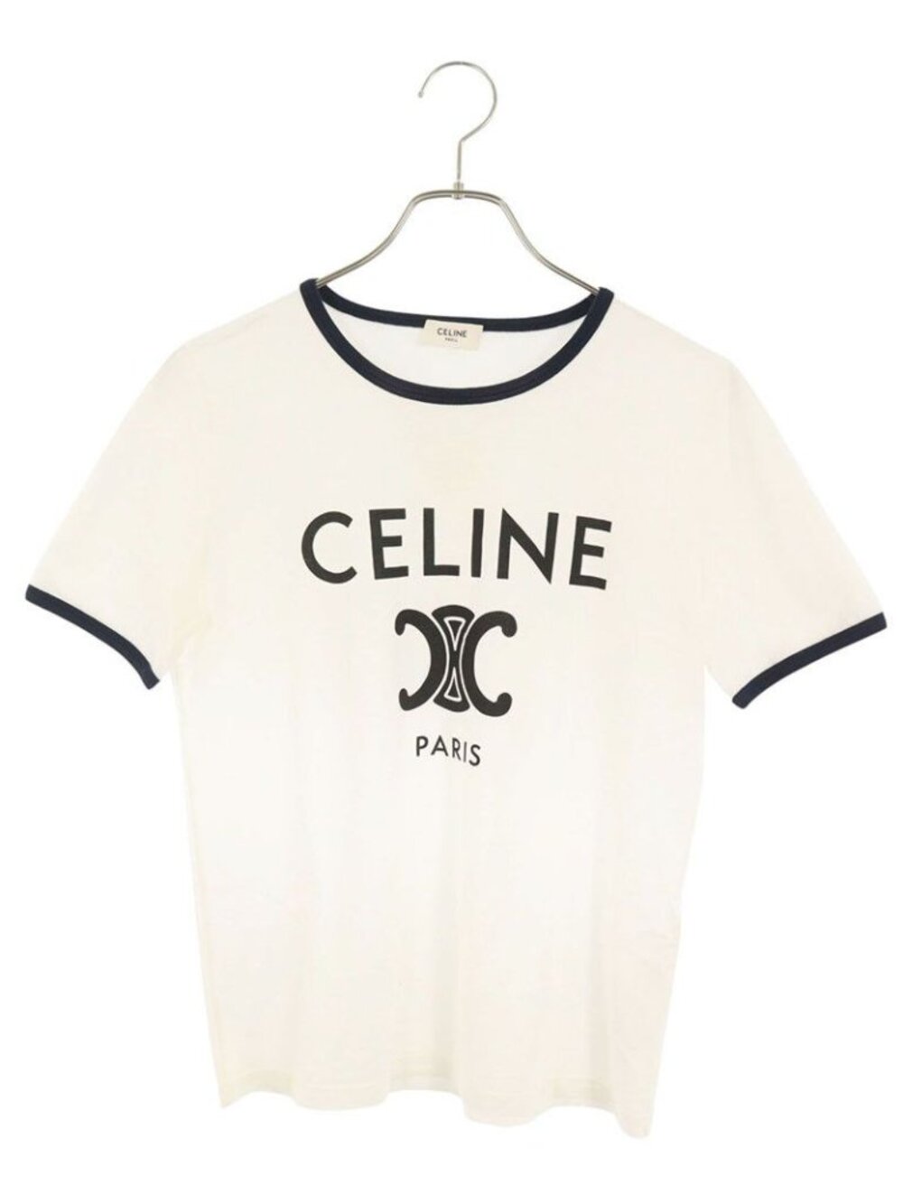 Celine Triomphe Ringer T-Shirt